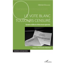 vote blanc toujours censuré (Le)