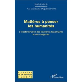 Matières à penser les humanités