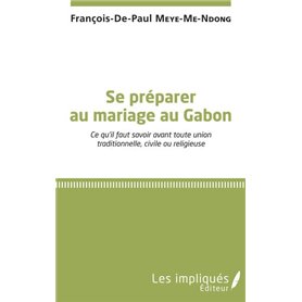 Se préparer au mariage au Gabon