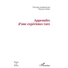 Apprendre d'une expérience rare