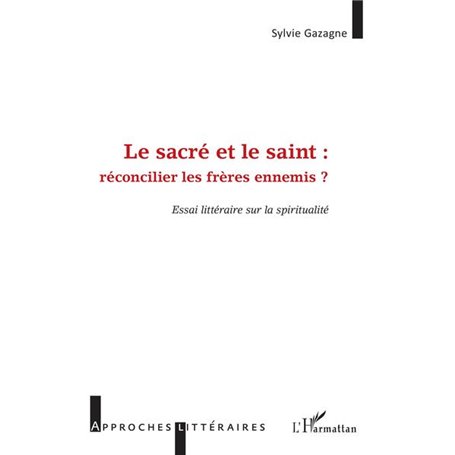 Le sacré et le saint :