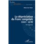 La dépréciation du franc congolais (2001-2018)