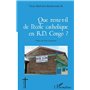 Que reste-t-il de l'école catholique en RD Congo ?