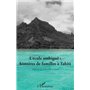 L'école ambiguë : histoires de familles à Tahiti