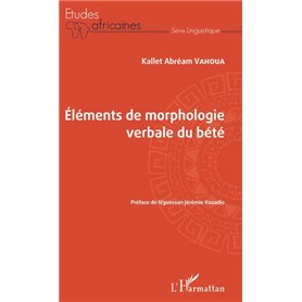 Eléments de morphologie verbale du bété