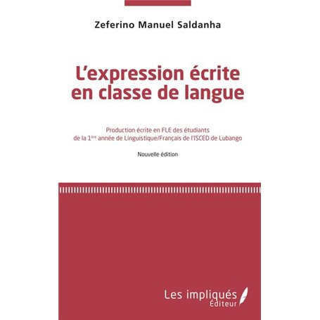 L'Expression écrite en classe de langue