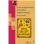 Essai de grammaire contrastive anglais-français