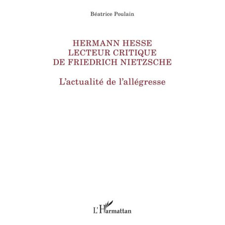 Hermann Hesse lecteur de Friedrich Nietzsche