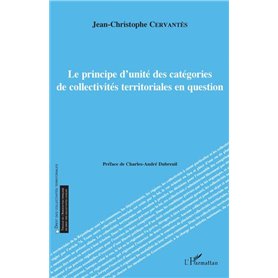 Le principe d'unité des catégories de collectivités territoriales en question