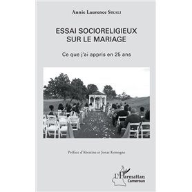 Essai socioreligieux sur le mariage