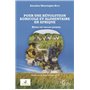 Pour une révolution agricole et alimentaire en Afrique