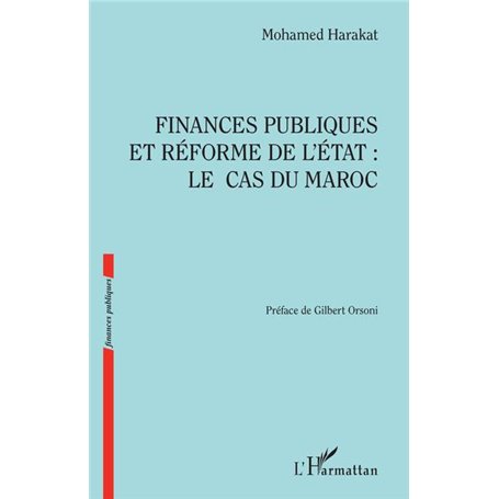 Finances publiques et réforme de l'Etat : le cas du Maroc