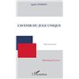 L'avenir du juge unique