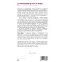La communication de l'Etat en Afrique