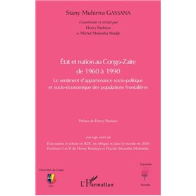 Etat et nation au Congo-Zaïre de 1960 à 1990