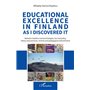 Educational excellence in Finland as I discovered it