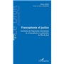 Francophonie et justice