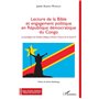 Lecture de la Bible et engagement politique en République démocratique du Congo