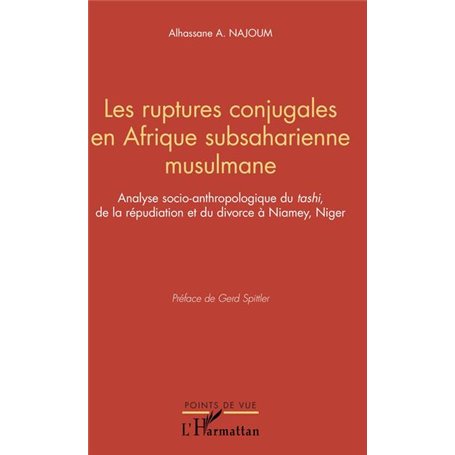 Les ruptures conjugales en Afrique subsaharienne musulmane