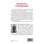 Guide pour l'orthographe