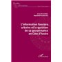 L'Information foncière urbaine et la question de sa gouvernance en Côte d'Ivoire