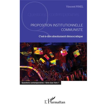 Proposition institutionnelle communiste