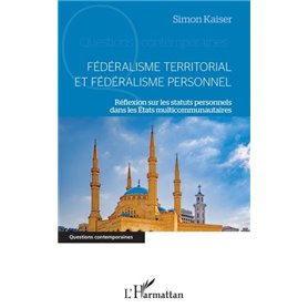 Fédéralisme territorial et fédéralisme personnel