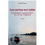 Les cartes sur table