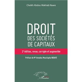 Droit des sociétés de capitaux (2e éd)