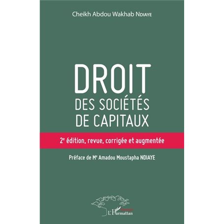 Droit des sociétés de capitaux (2e éd)