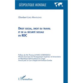 Droit social, droit du travail et de la sécurité sociale en RDC