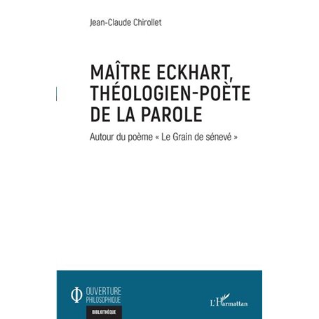 Maître Eckhart, théologien-poète de la parole