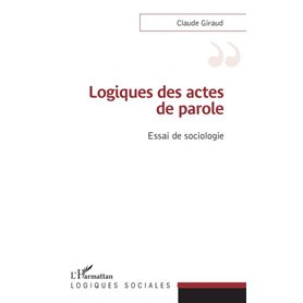 Logiques des actes de parole