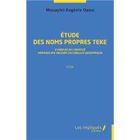 Étude des noms propres teke