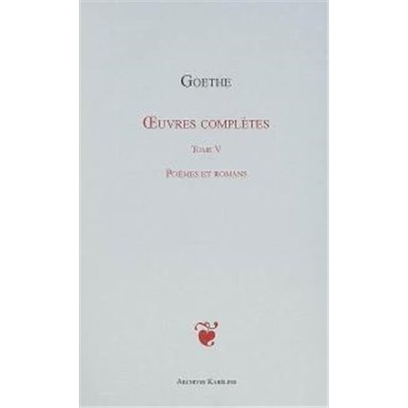 OEuvres complètes Tome V