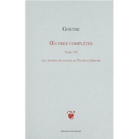 OEuvres complètes Tome VII