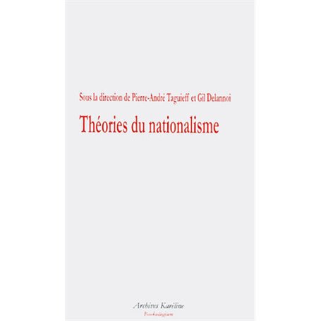 Théories du nationalisme