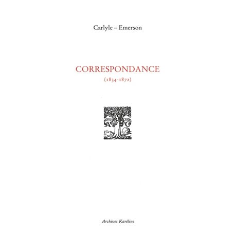 Correspondance (1834-1872)