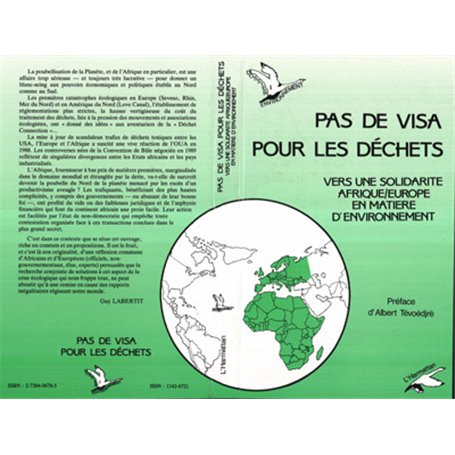 Pas de visa pour les déchets