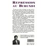 Répression au Burundi