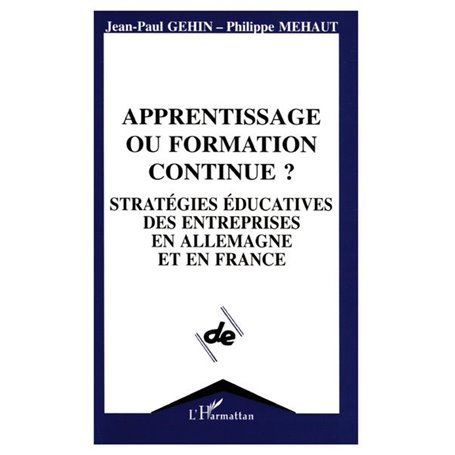 Apprentissage ou formation continue ?