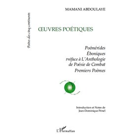 Oeuvres poétiques