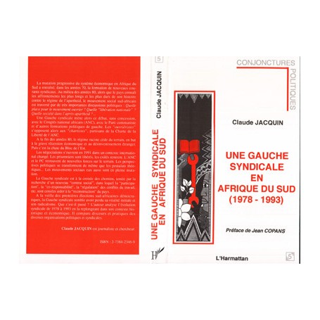 Une gauche syndicale en Afrique du sud (1978-1993)