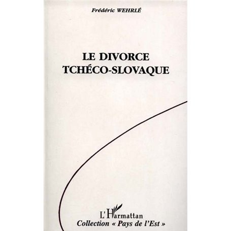 Le divorce tchéco-slovaque