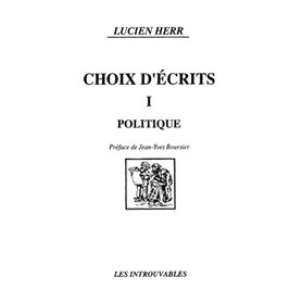 Choix d'écrits