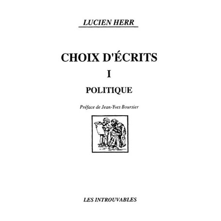 Choix d'écrits