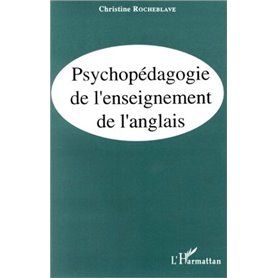 Psychopédagogie de l'enseignement de l'anglais