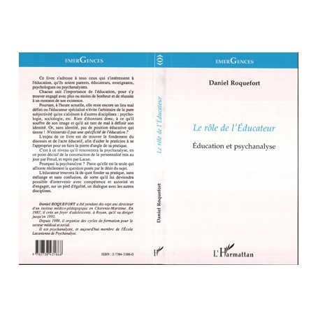 LE RÔLE DE L'ÉDUCATEUR