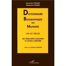 Dictionnaire biographique des militants XIXè-XXè siècles