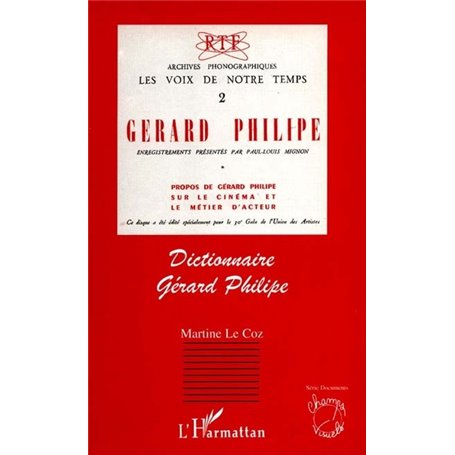 Dictionnaire Gérard Philippe